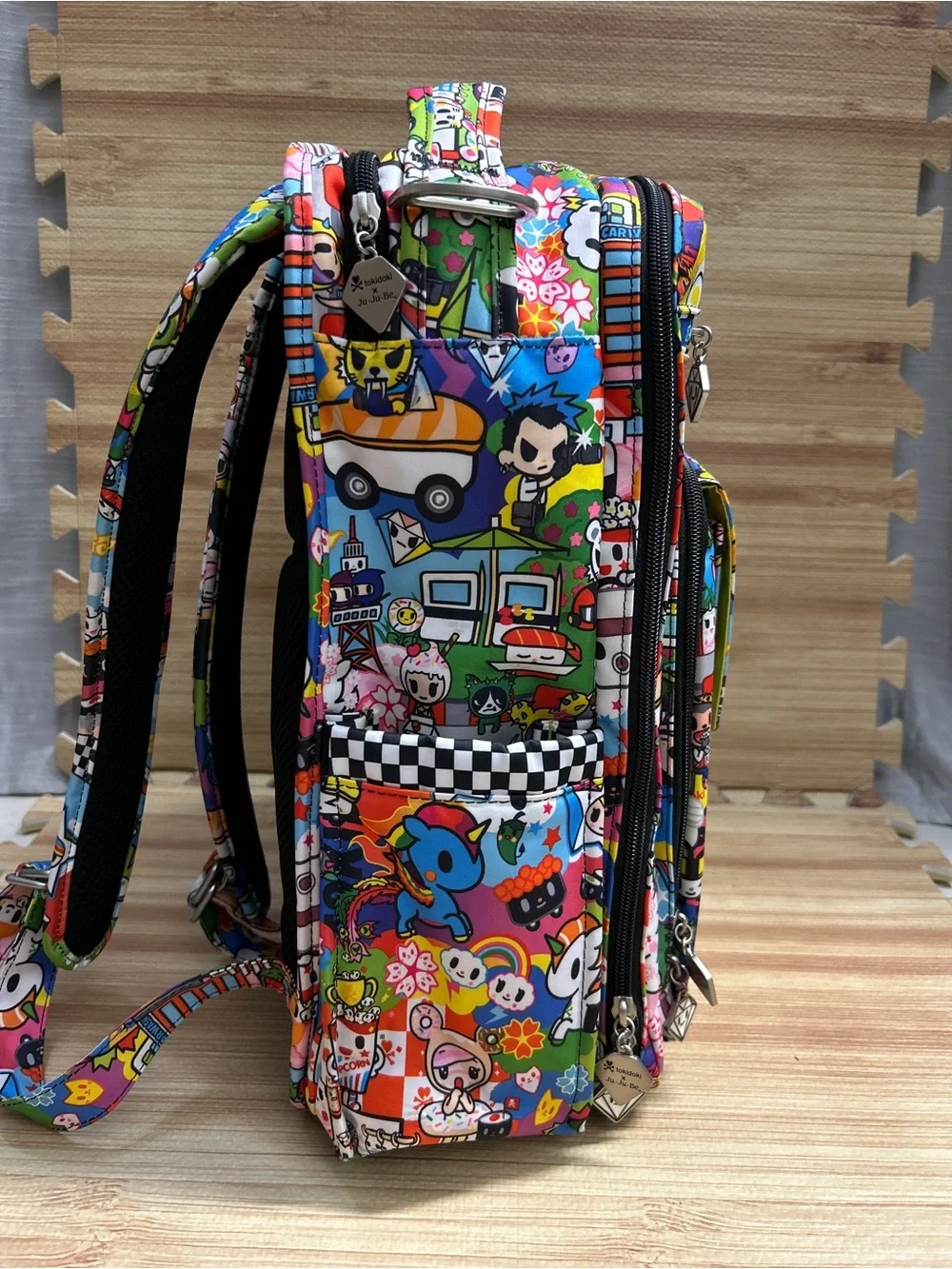 Ju-Ju-Be x Tokidoki Sushi Cars BRB Backpack Diaper Bag + Pad